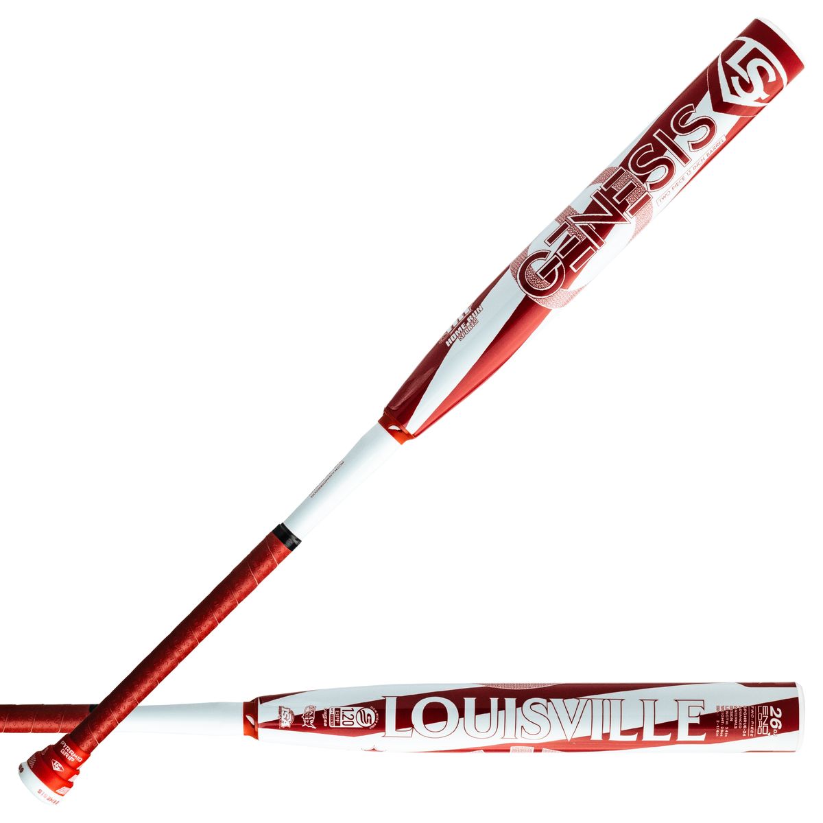 GENESIS 2PC EL HRS SMU ''CANDY CANE'' MAXLOAD USSSA BAT (8077292962031)