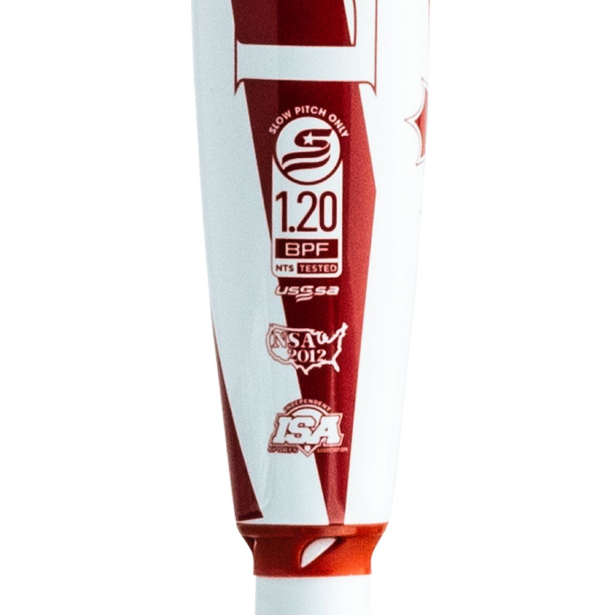 GENESIS 2PC EL HRS SMU ''CANDY CANE'' MAXLOAD USSSA BAT (8077292962031)