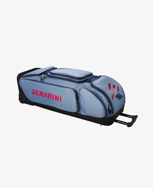 DeMarini Spec Ops Frontline V2 Wheeled Bag in Navy / Scarlet / Element (8849194909935)