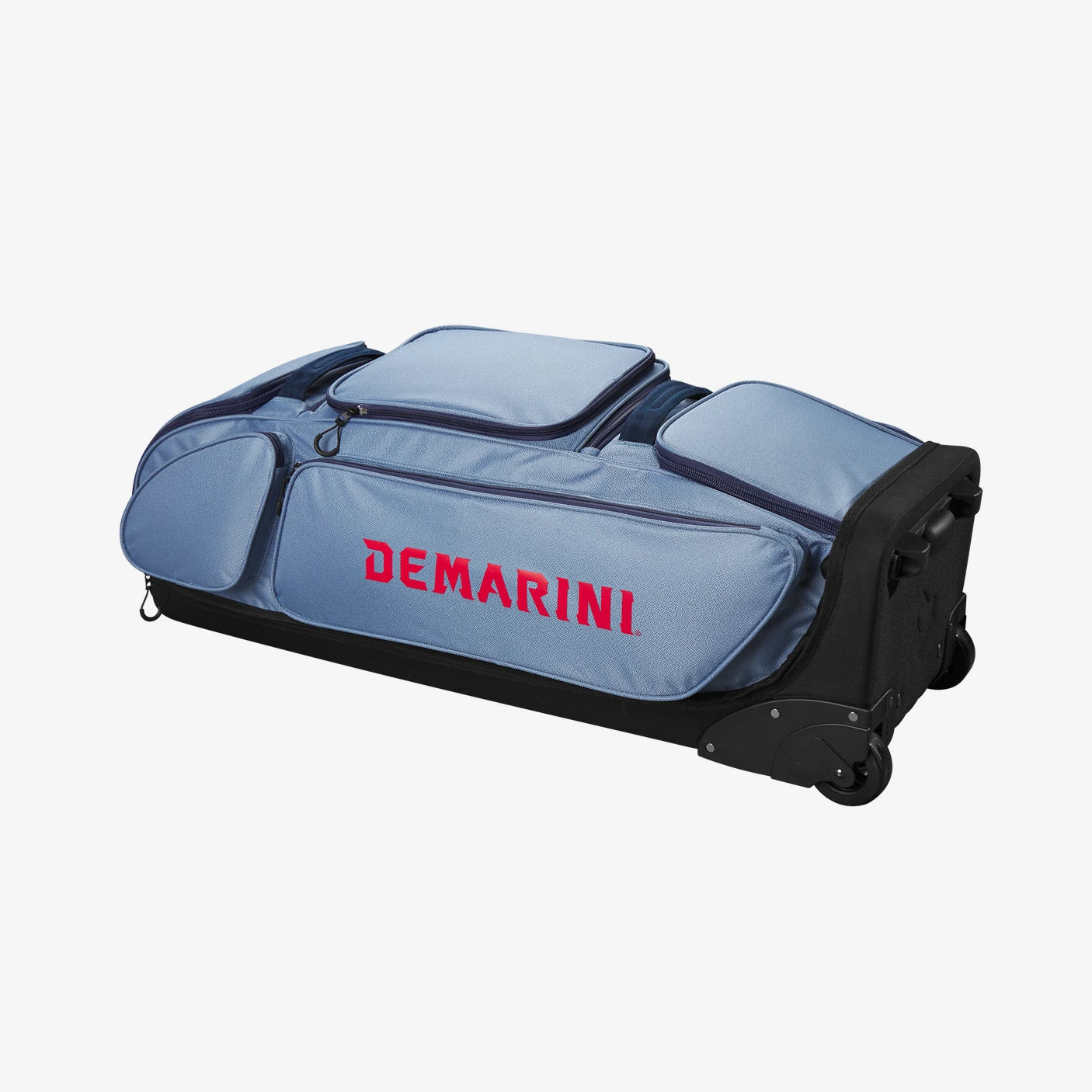 DeMarini Spec Ops Frontline V2 Wheeled Bag in Navy / Scarlet / Element (8849194909935)