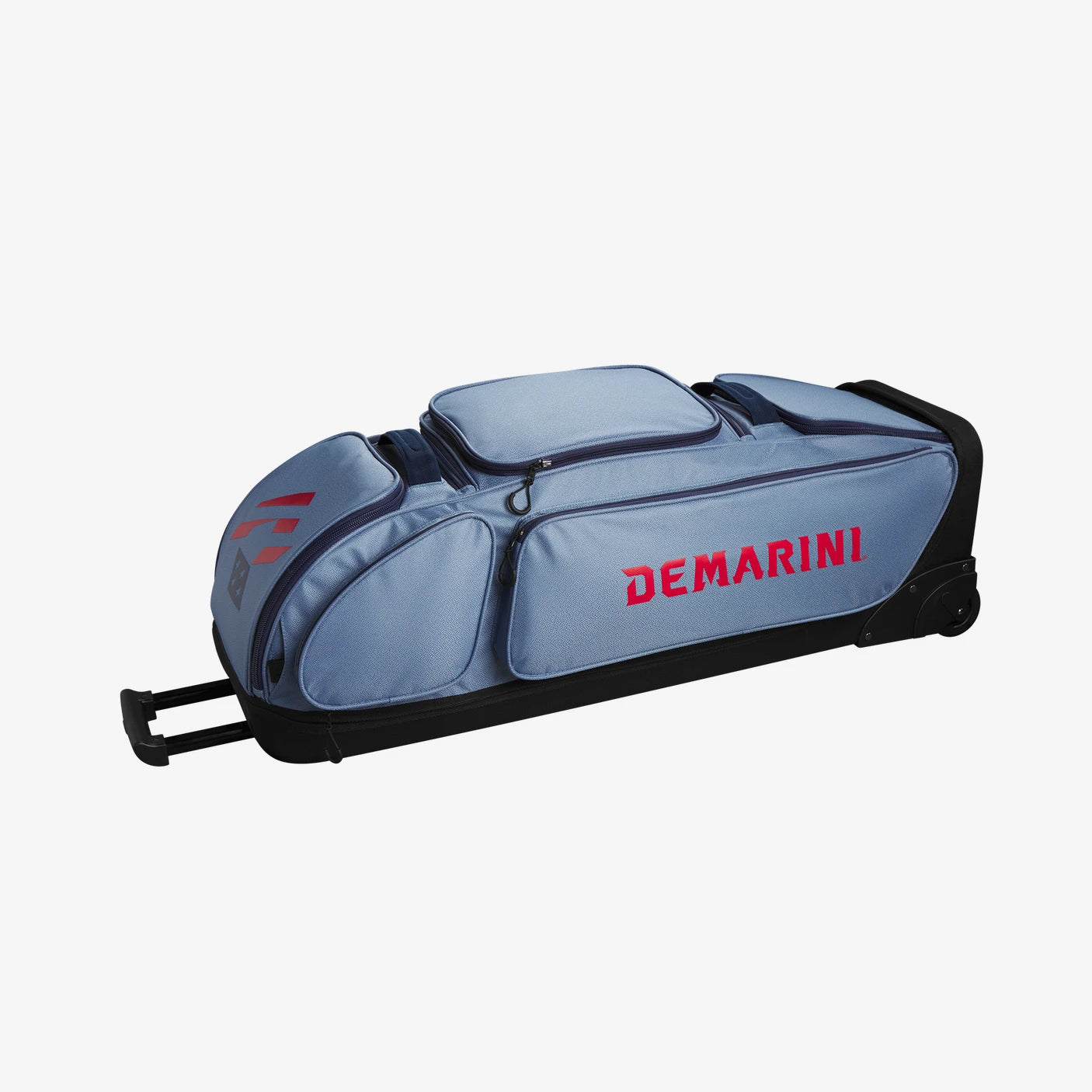 DeMarini Spec Ops Frontline V2 Wheeled Bag in Navy / Scarlet / Element (8849194909935)