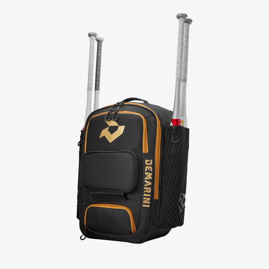 DeMarini Spectre V2 Backpack in Black-Copper (8849184588015)