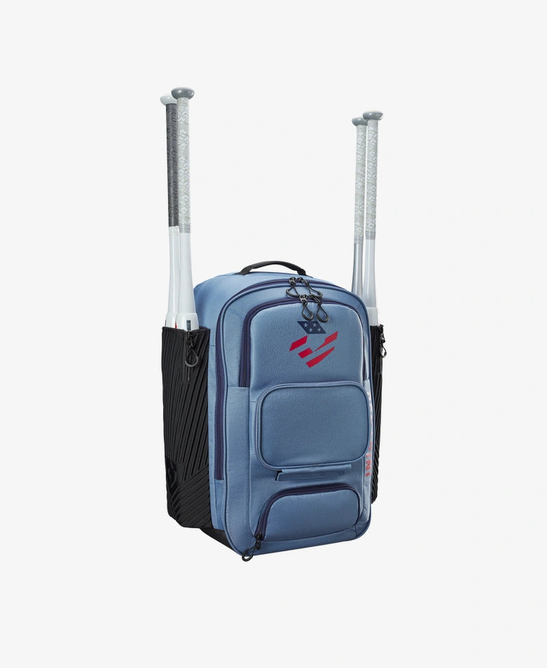 DeMarini Spectre V2 Backpack in Element / Navy / Scarlet (8849187897583)