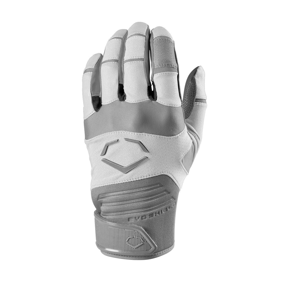 EVOSHIELD AGGRESSOR YOUTH BATTING GLOVES WHITE (6042455343268)