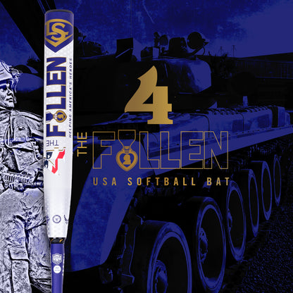 4 THE FALLEN USA BAT (8102133793007)