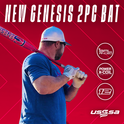2024 Genesis 2Pc Balanced Usssa Bat (8088628986095)
