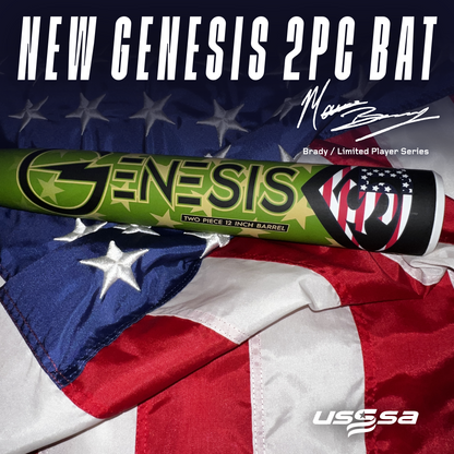 2024 Genesis 2PC Matt Brady Player Series Powerload Usssa Bat (8088635408623)