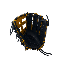 2025 Super Z Slowpitch Fielding Glove - Black-Yellow