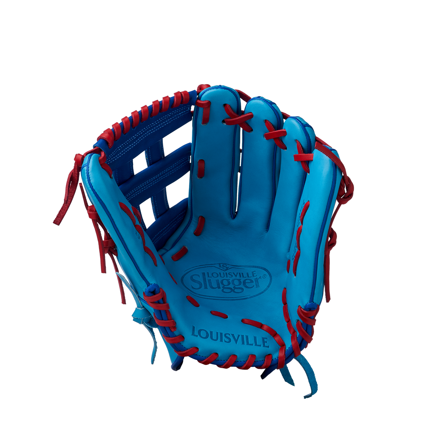 2025 Super Z Slowpitch Fielding Glove - Blue-Royal (8919447208175)