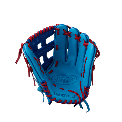 2025 Super Z Slowpitch Fielding Glove - Blue-Royal (8919447208175)