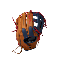 2025 Super Z Slowpitch Fielding Glove - Tan-Navy