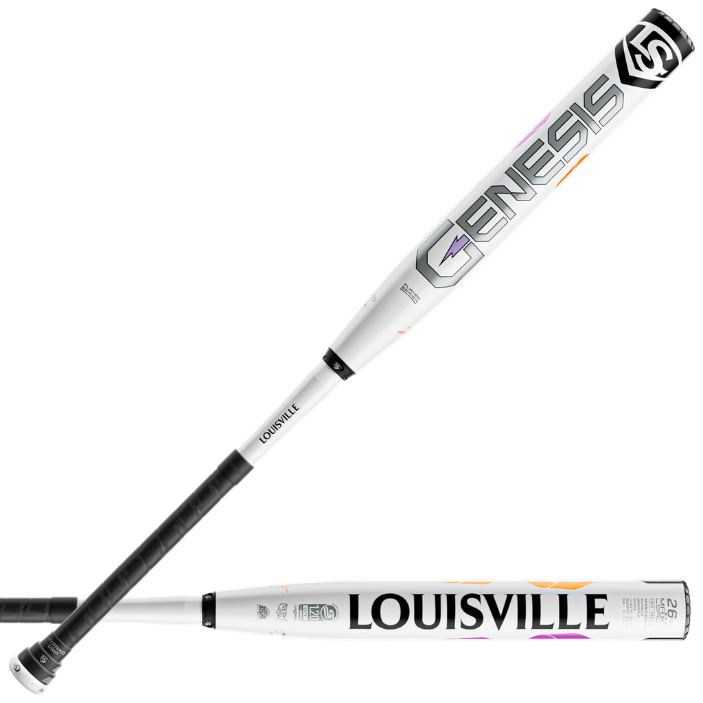 Louisville Slugger 2025 Genesis Limited Edition Cancer Awareness 2PC Maxload USSSA Bat (8849146937583)