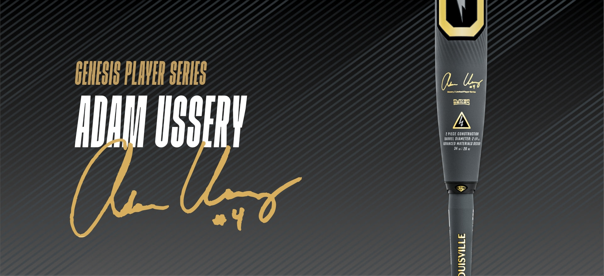 Louisville Slugger 2026 Genesis Adam Ussery 2PC Maxload USSSA Bat