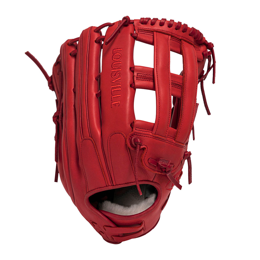 SUPER Z SLOWPITCH FIELDING GLOVE 23 - Red (8075854086383)