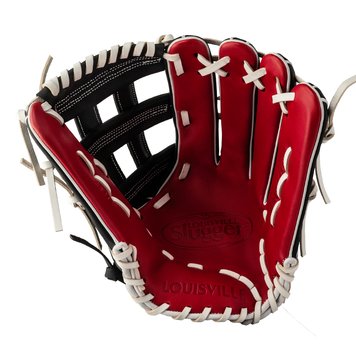 Super Z Slowpitch Fielding Glove 24 - Red - Black - White (8255122440431)