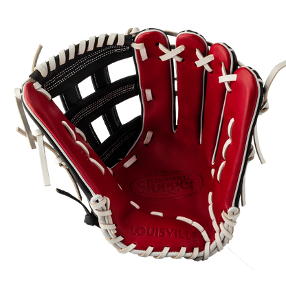 Super Z Slowpitch Fielding Glove 24 - Red - Black - White (8255122440431)
