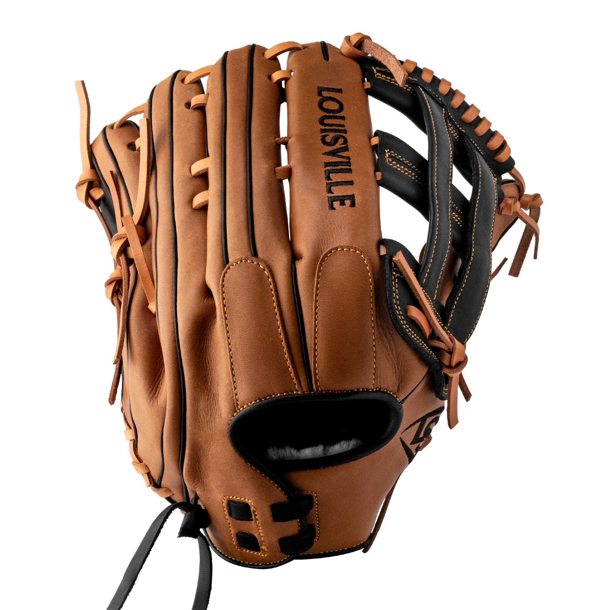 Super Z Slowpitch Fielding Glove 24 - Tan - Black (8255232475375)