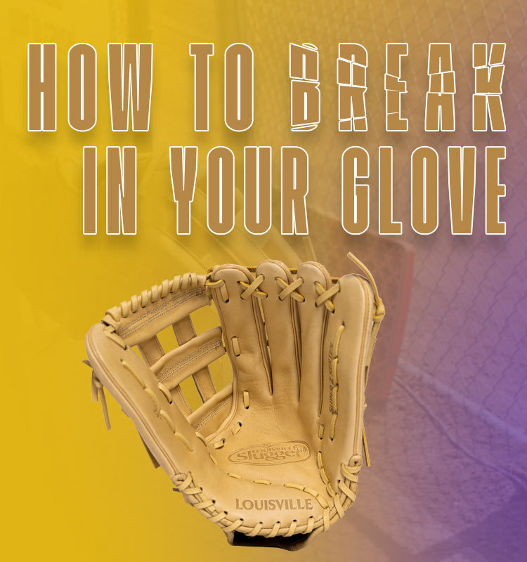 How to break in your glove Slugger Slow Pitch