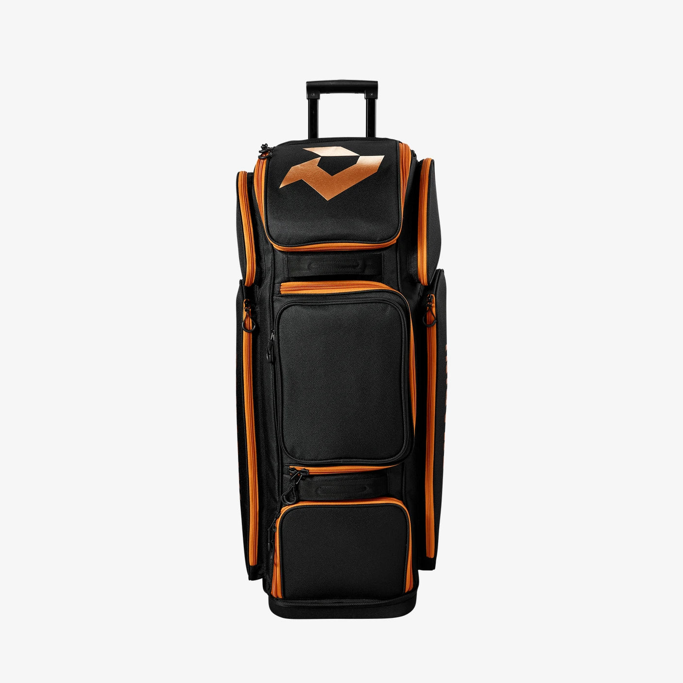 DeMarini Special Ops Frontline V2 Wheeled Bag in Black-Copper DeMarini Special Ops Frontline V2 Wheeled Bag in Black-Copper
