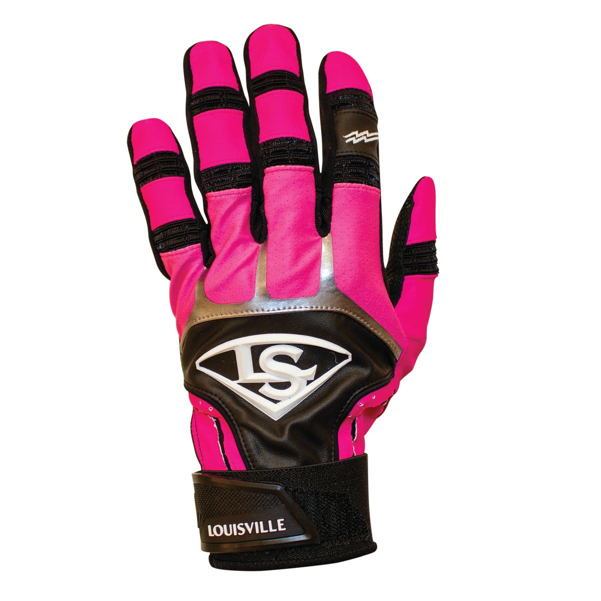 Black and hot sale pink batting gloves