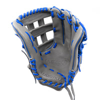 Super Z Slowpitch Fielding Glove 22 - Grey-Royal