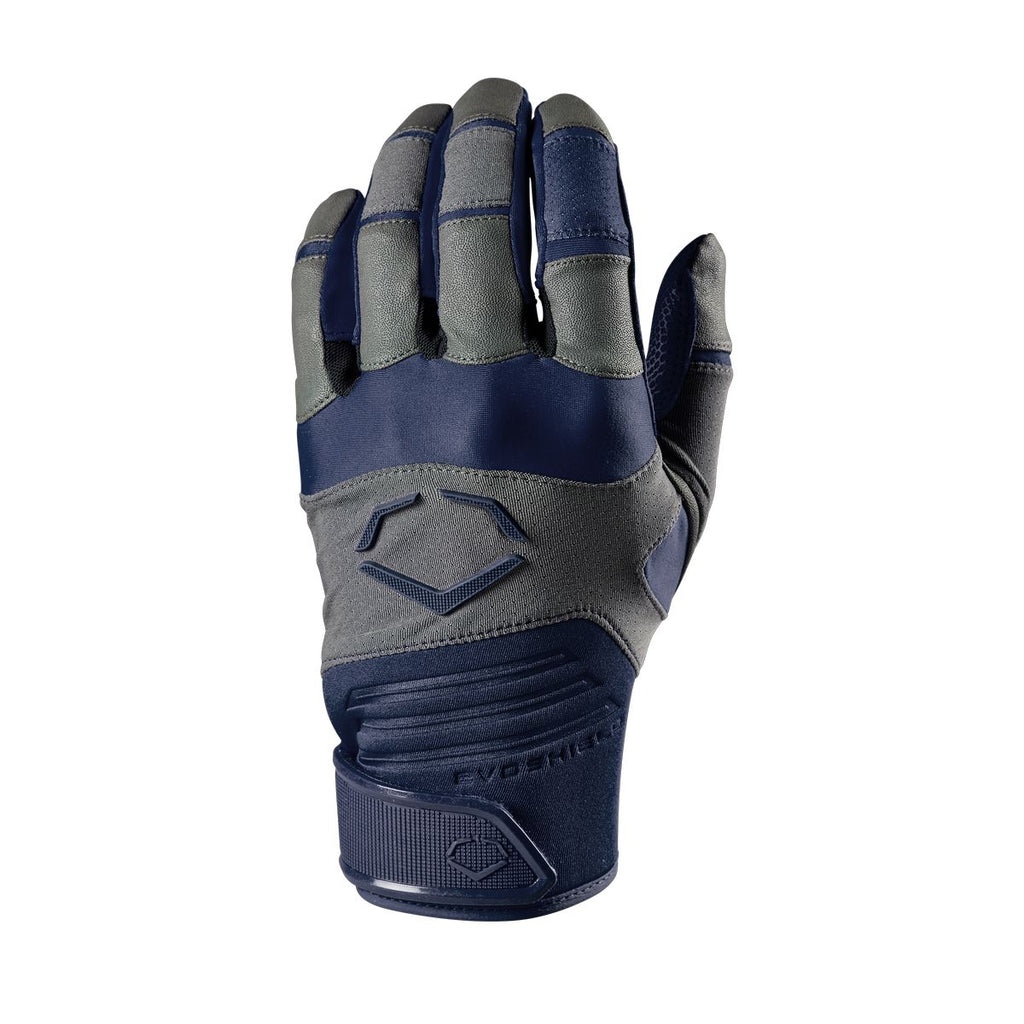 EVOSHIELD AGGRESSOR BATTING GLOVES NAVY (6042399998116)